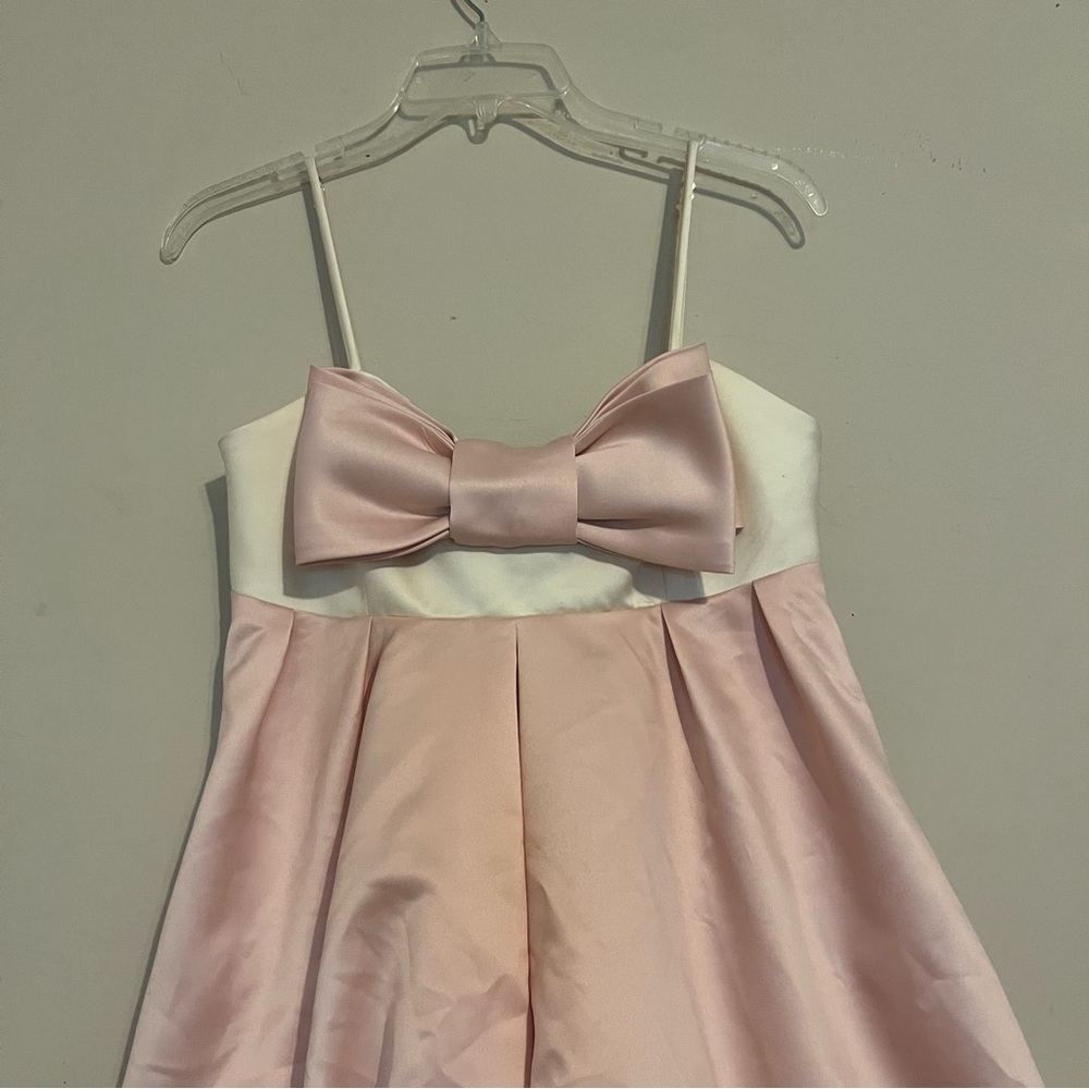 Betsey Johnson Early 2000s Pink Bow Bubble Dress NWT Size 8 - Picture 9 of 16